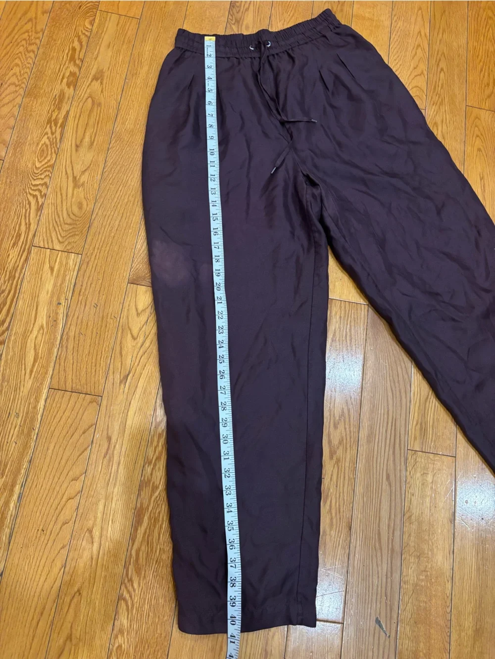 Silk Laundry Slouch Pants, Size: XS - Picture 14 of 15